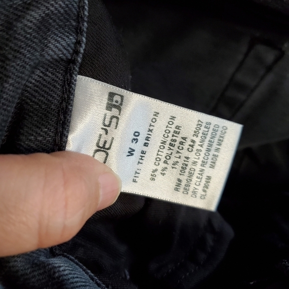 𝅺JOE'S Black Jeans The Brixton - Picture 13 of 14